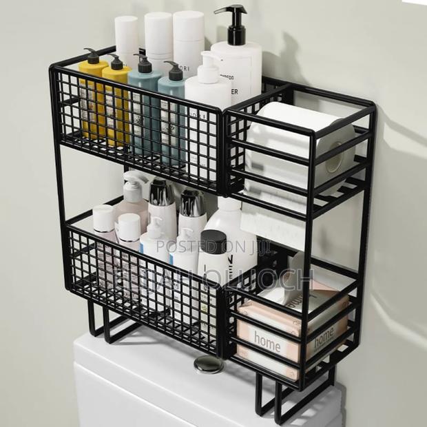 *Double Layer Over the Toilet Rack/Shelf Bathroom - thumbnail 4