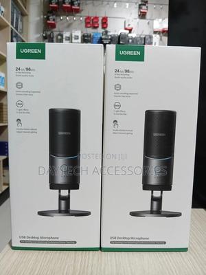 Ugreen Cm769 Desktop Microphone With Usb-a RGB Led - Silver - thumbnail 2