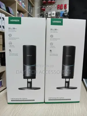 Ugreen Cm769 Desktop Microphone With Usb-a RGB Led - Silver