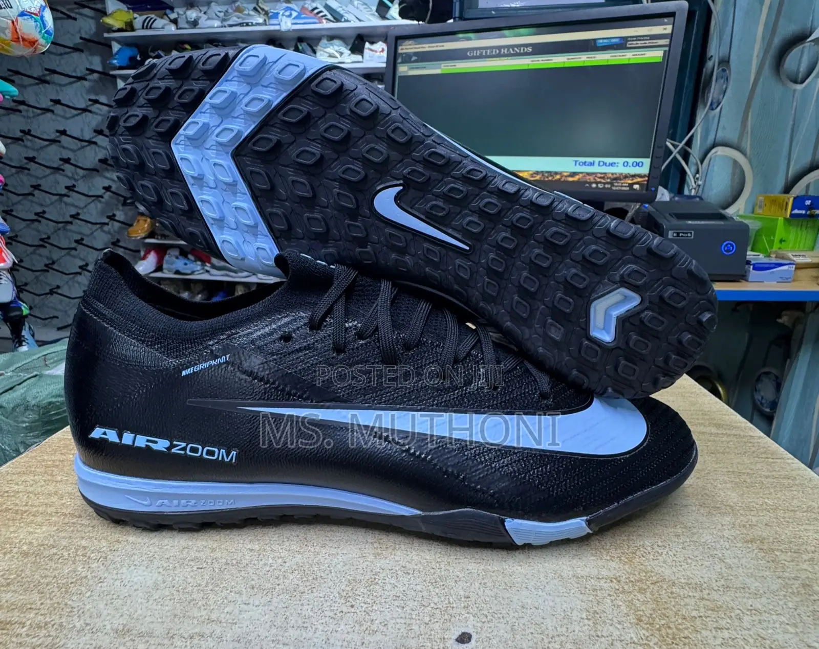 Nike Air Zoom / Mercurial Vapor 16 Elite Fg Soccer Cleats Size 46-48