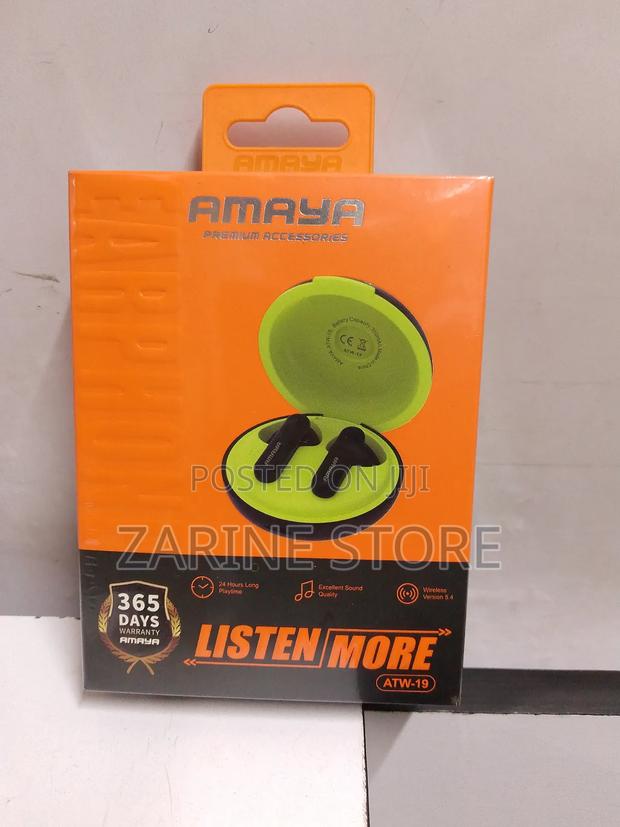 Amaya Earpods True Wireless Earbuds Earphones 24 Hours Play Time Atw19