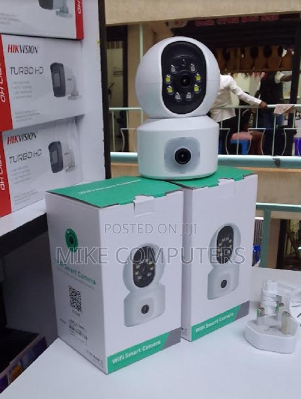 Smart V380 Pro Wifi Smart Camera- Indoor Wifi CCTV With 2 Camera - main view