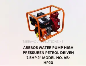2inch Arebos 7.5hp High Pressure Petrol Water Pump