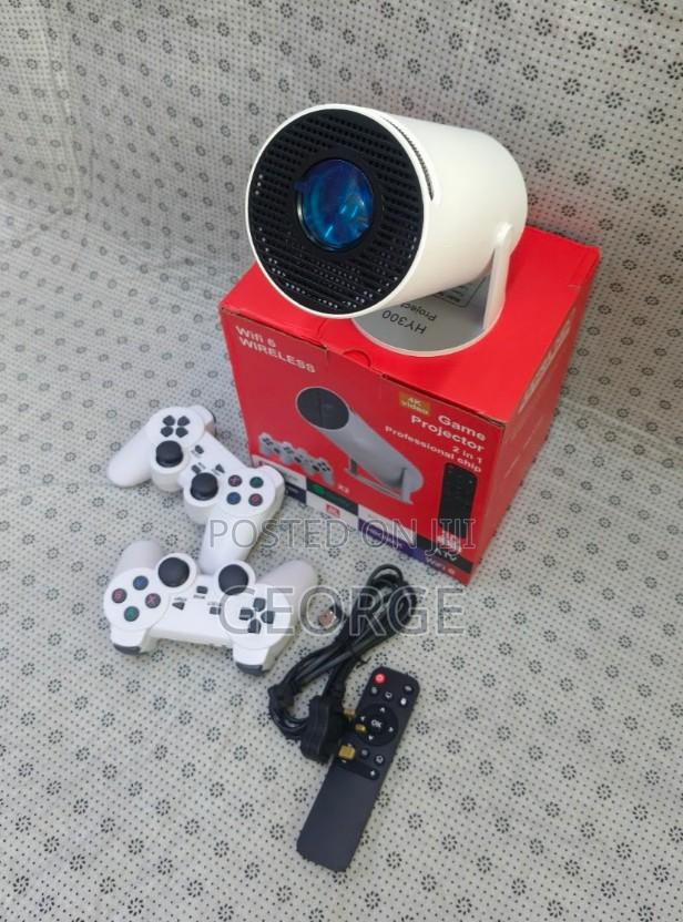 2 in 1 F300 Controller Gamepad Android 11 Projector - main view
