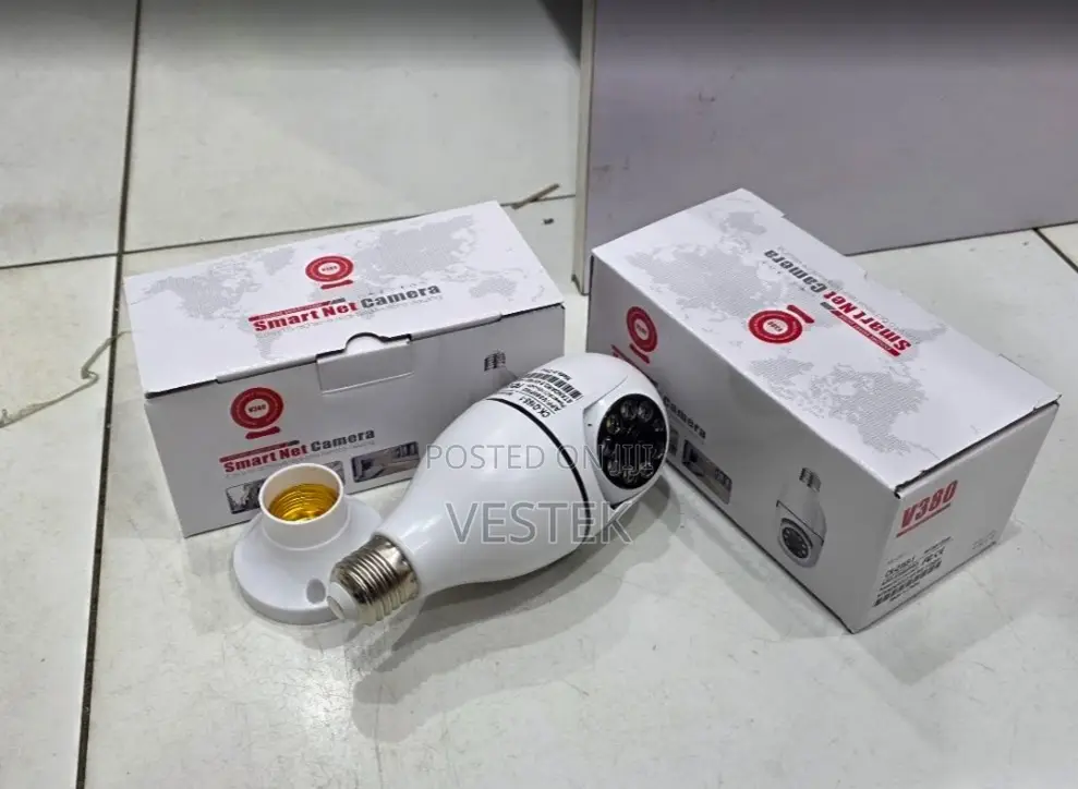 Quality Bulb PTZ Camera V380 Pro Rotating Wifi Camera
