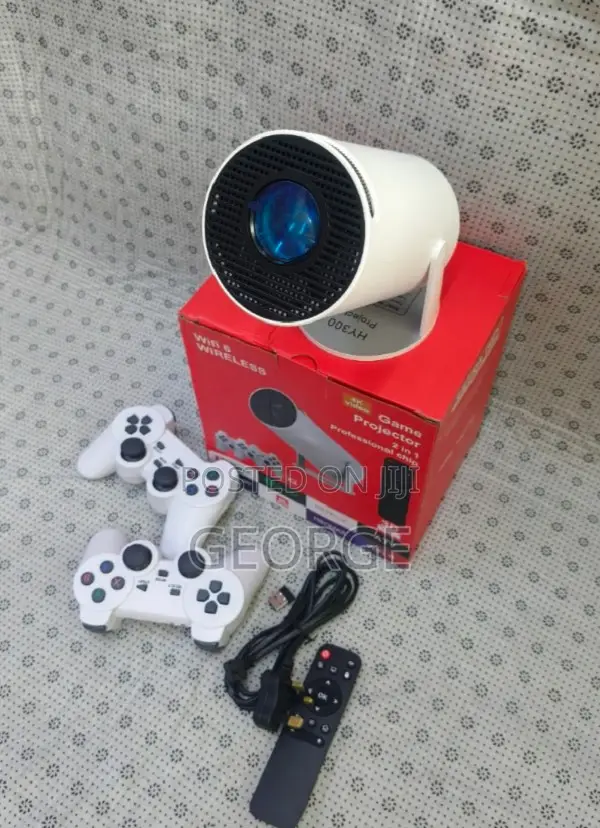 2 in 1 F300 Controller Gamepad Android 11 Projector