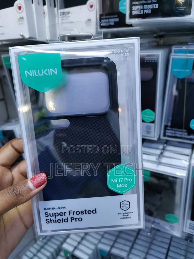 Mideat Super Frosted Xiaomi 17 Pro Max Nillkin Case Black