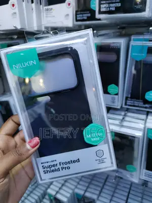 Mideat Super Frosted Xiaomi 17 Pro Max Nillkin Case Black