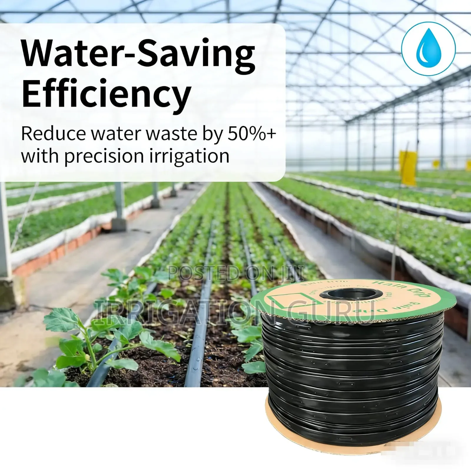 1km in Length Irrigation Pipe
