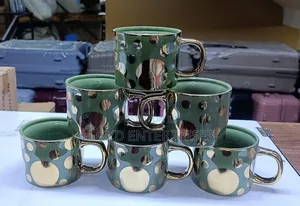 6pcs Green Sassy Mugs