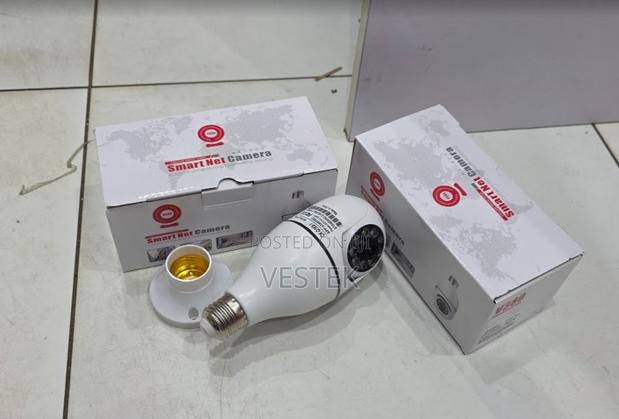 V380 Pro Bulb CCTV Camera Single Lens Wifi Camera