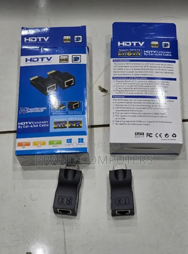 30m Hdmi Extender Over Cat6 Ethernet Cable