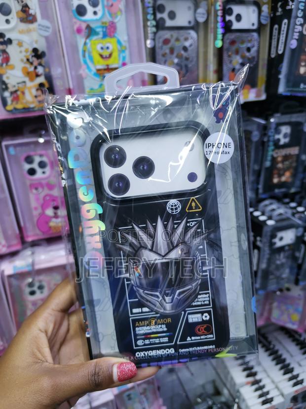 Pivata iPhone 17 Pro Max Helmet Print Amored Hard Case - thumbnail 3