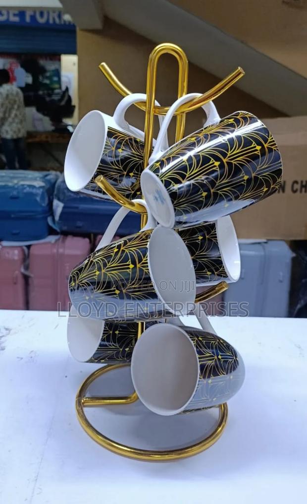 Ceramic Double Colour Breakfast Mugs - main view