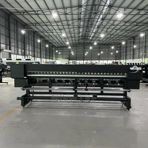 Large-Format Printer (3.2 Meters) Equipped With 2 Xp600 Heads