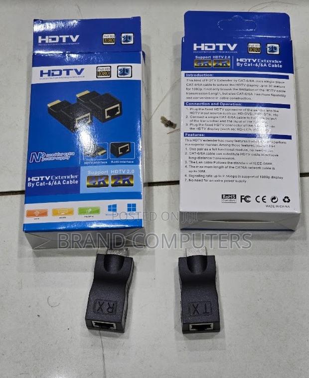 1080p 30m Hdmi Transmitter Adapter Hdmi Network Extender Cat5e Cat6