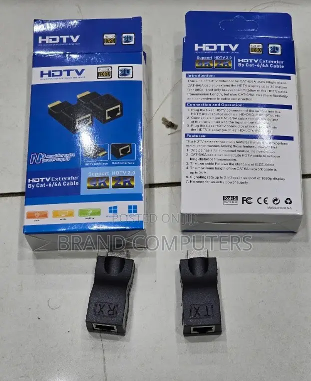 1080p 30m Hdmi Transmitter Adapter Hdmi Network Extender Cat5e Cat6