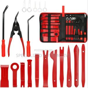 Vehicle Panel Trim, Dashboard Bumper Clip Pry Removal Tool Kit - main view