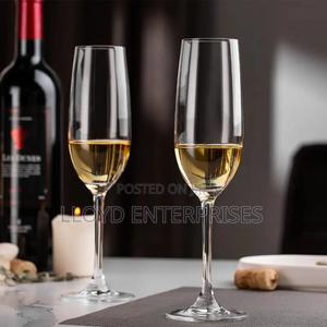 6pcs Long Champagne Glasses - thumbnail 2