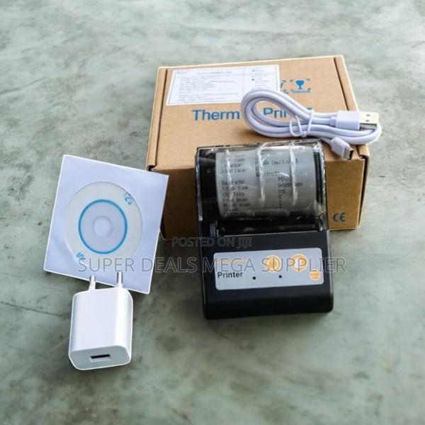 Rechargeable 58mm Bluetooth Thermal Receipt Printer for Android Ios
