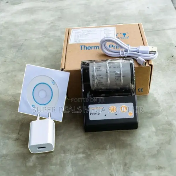 Portable Mini Bluetooth 58mm Thermal Receipt Printer for Pos Billing