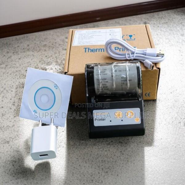 Handheld 58mm Bluetooth Thermal Receipt Printer for Small Business