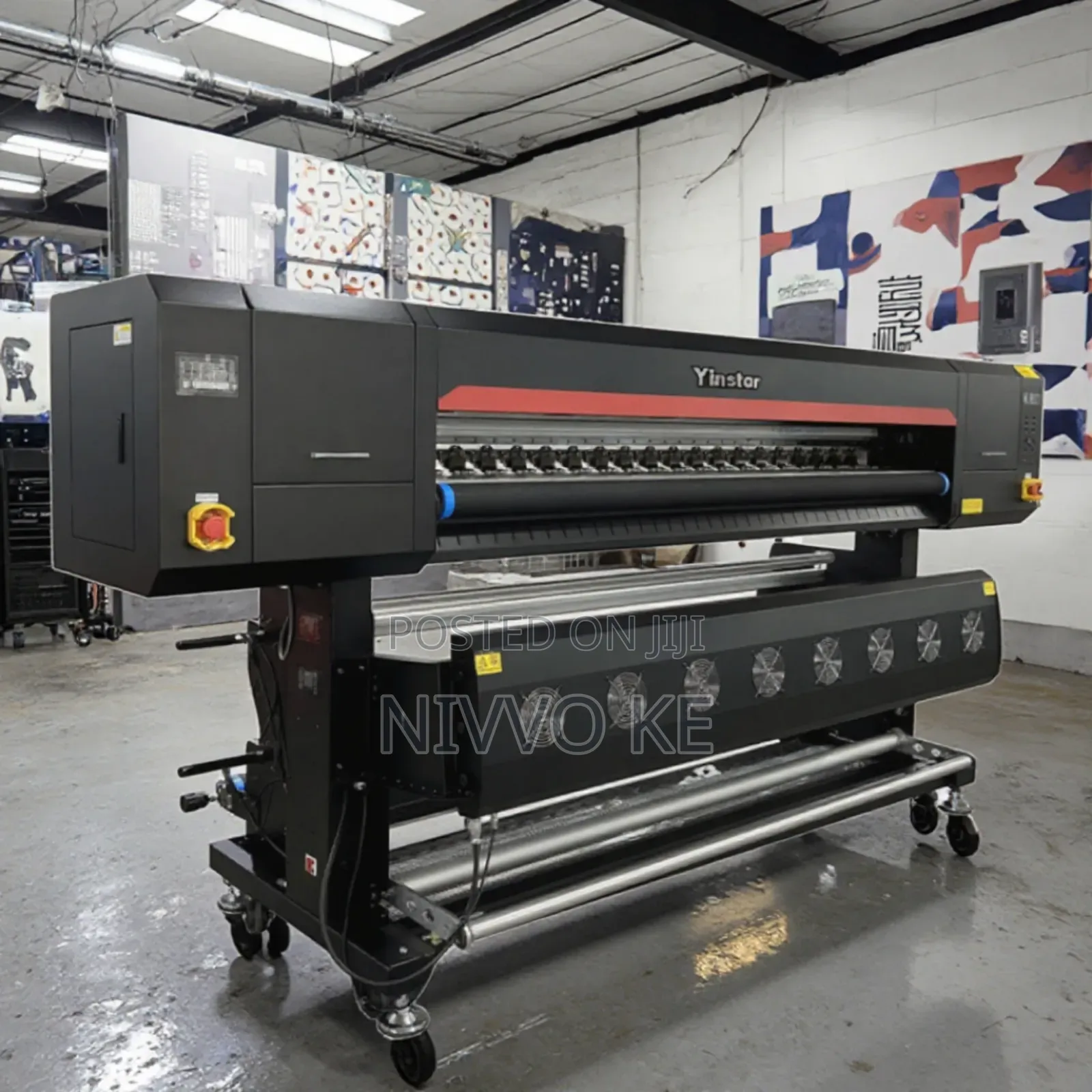 Wide 2m Printer With 2 I3200 Printheads for High-Quality Output
