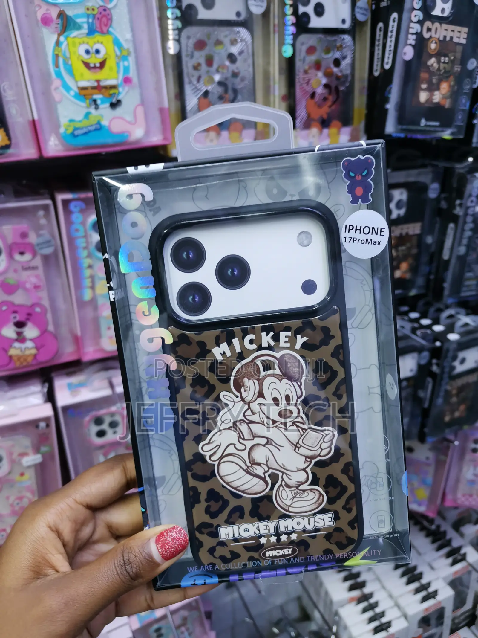 Disney Mickey Mouse Classic Design iPhone 17 Pro Max Case