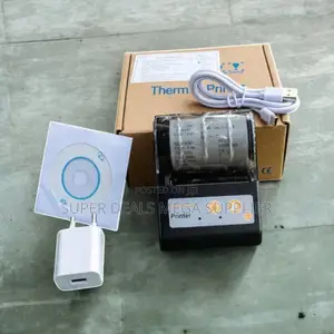 Portable 58mm Bluetooth Thermal Receipt Printer With Qr Code Printing