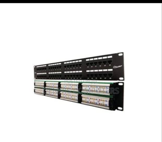 Giganet Gn-C6-Pp-24 Category 6 Utp 19” 24 Port Patch Panel