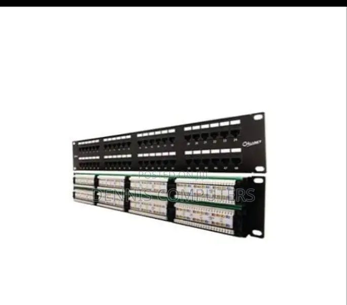 Giganet Gn-C6-Pp-24 Category 6 Utp 19” 24 Port Patch Panel