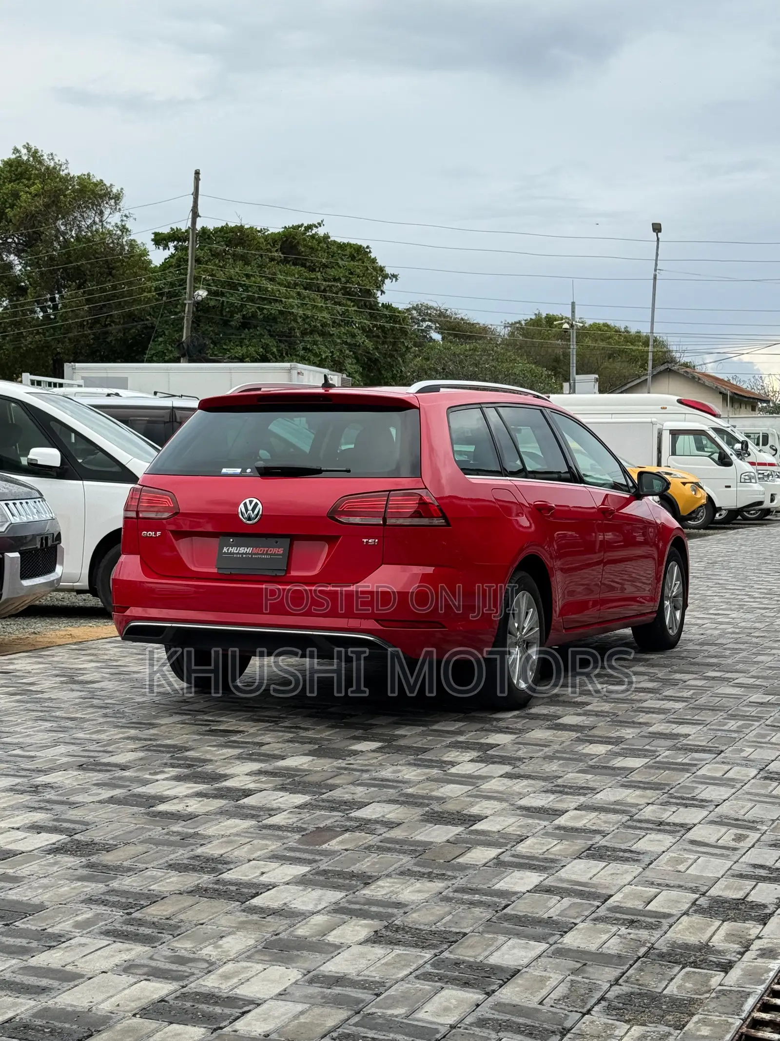 Volkswagen Golf Variant 2018 Red