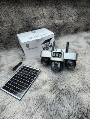 Solar 4g Sim Smart PTZ Camera With Triple Lens, Night Vision - thumbnail 2
