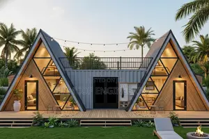Dream House Unlocked-the a-Frame Meets Industrial Chic