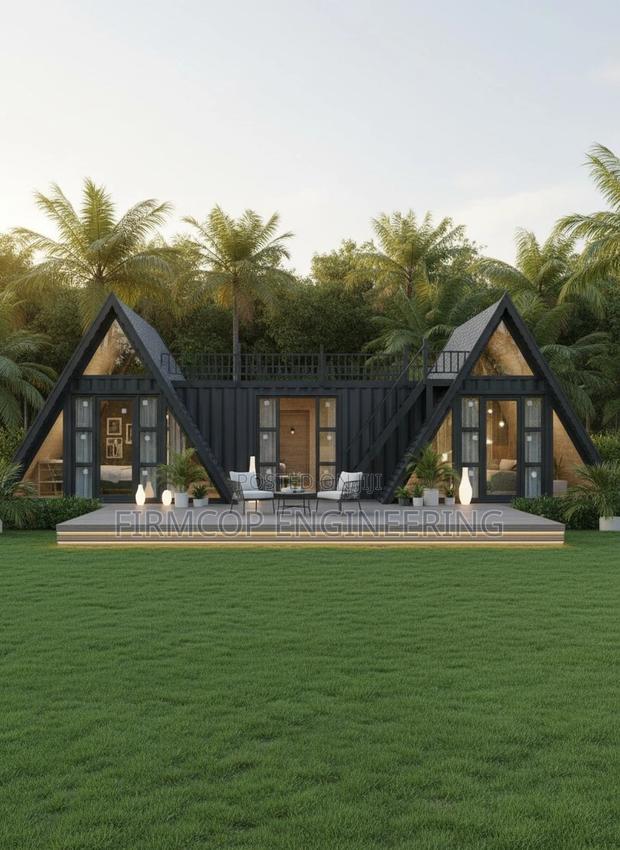 Dream House Unlocked-the a-Frame Meets Industrial Chic - thumbnail 2