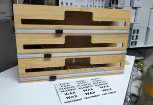 Bamboo Wrap Dispenser With Cutter
3 Layer