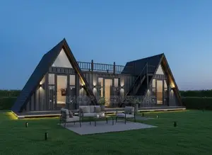 Dream House Unlocked-the a-Frame Meets Industrial Chic