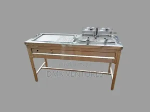 Ultimate Chips Fryer and a Griddle Combined Unit