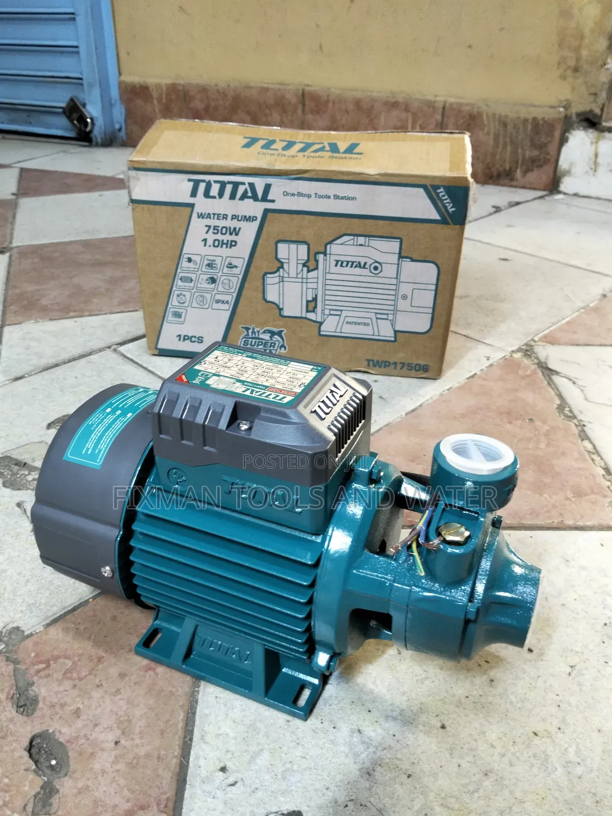 Top Lift Booster Total Water Pump 1 Hp 52 M Head 750 Watts 1 Inches