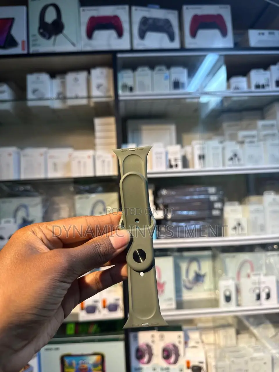 Silicone Watch Strap For Apple Iwatch Series 9 Se 8 7- 49mm -green