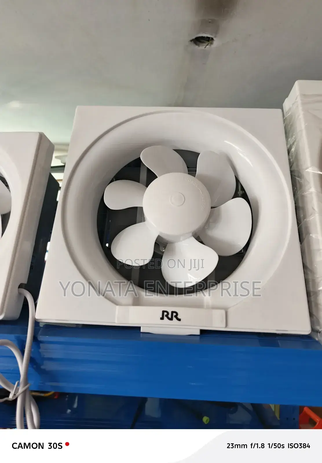 Plastic Extractor Fan 8"