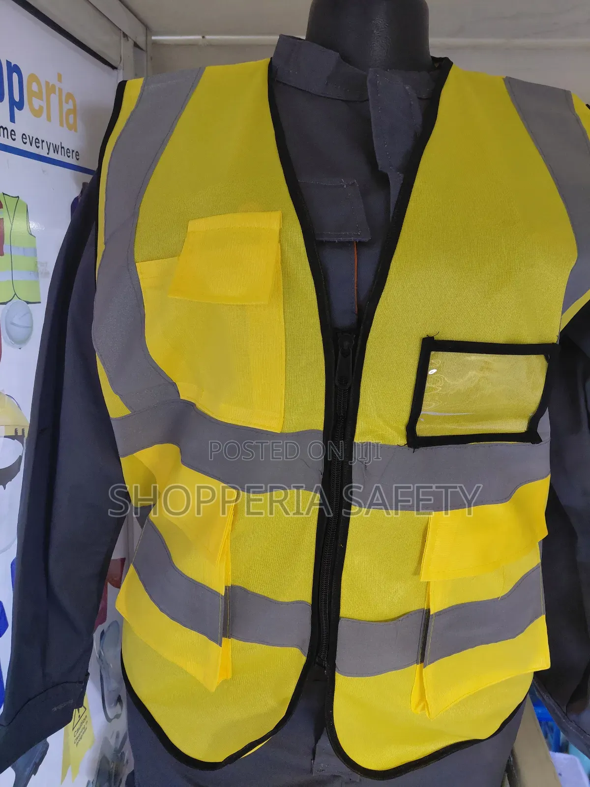 Yellow Reflectors With Pockets
