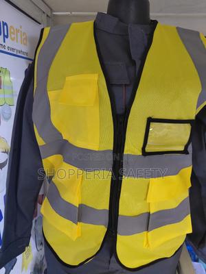 Yellow Reflectors With Pockets - thumbnail 2