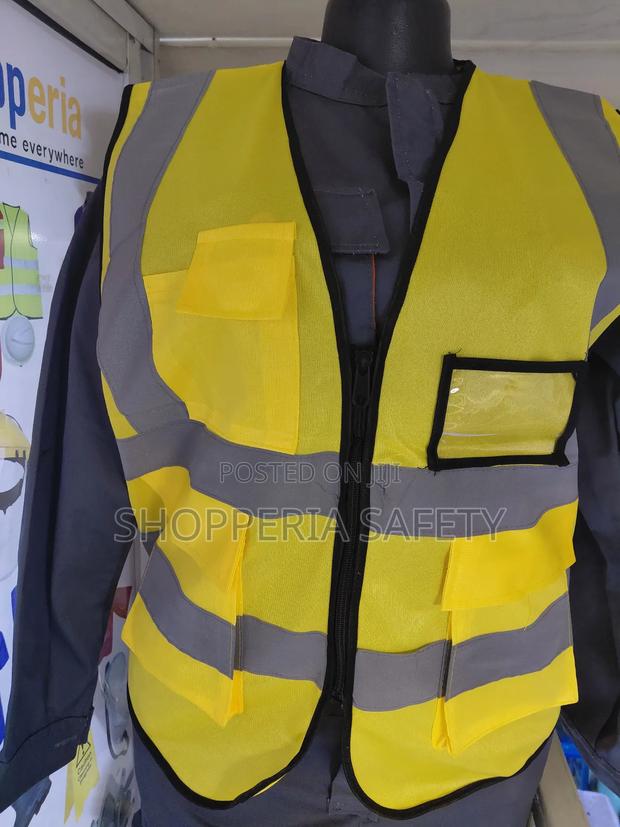 Yellow Reflectors With Pockets - main view
