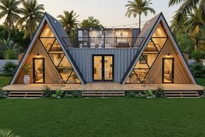 A Frame Container Houses - main view