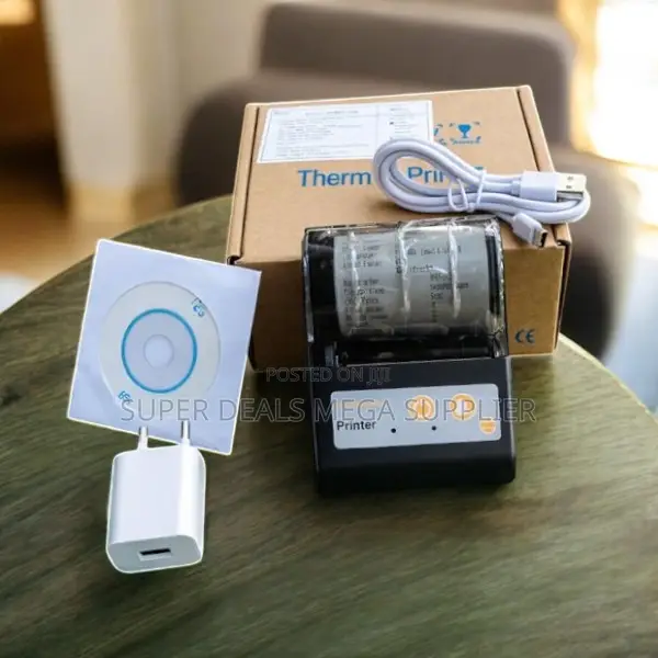 Mini Bluetooth 58mm Thermal Receipt Printer Compact Pos Solution