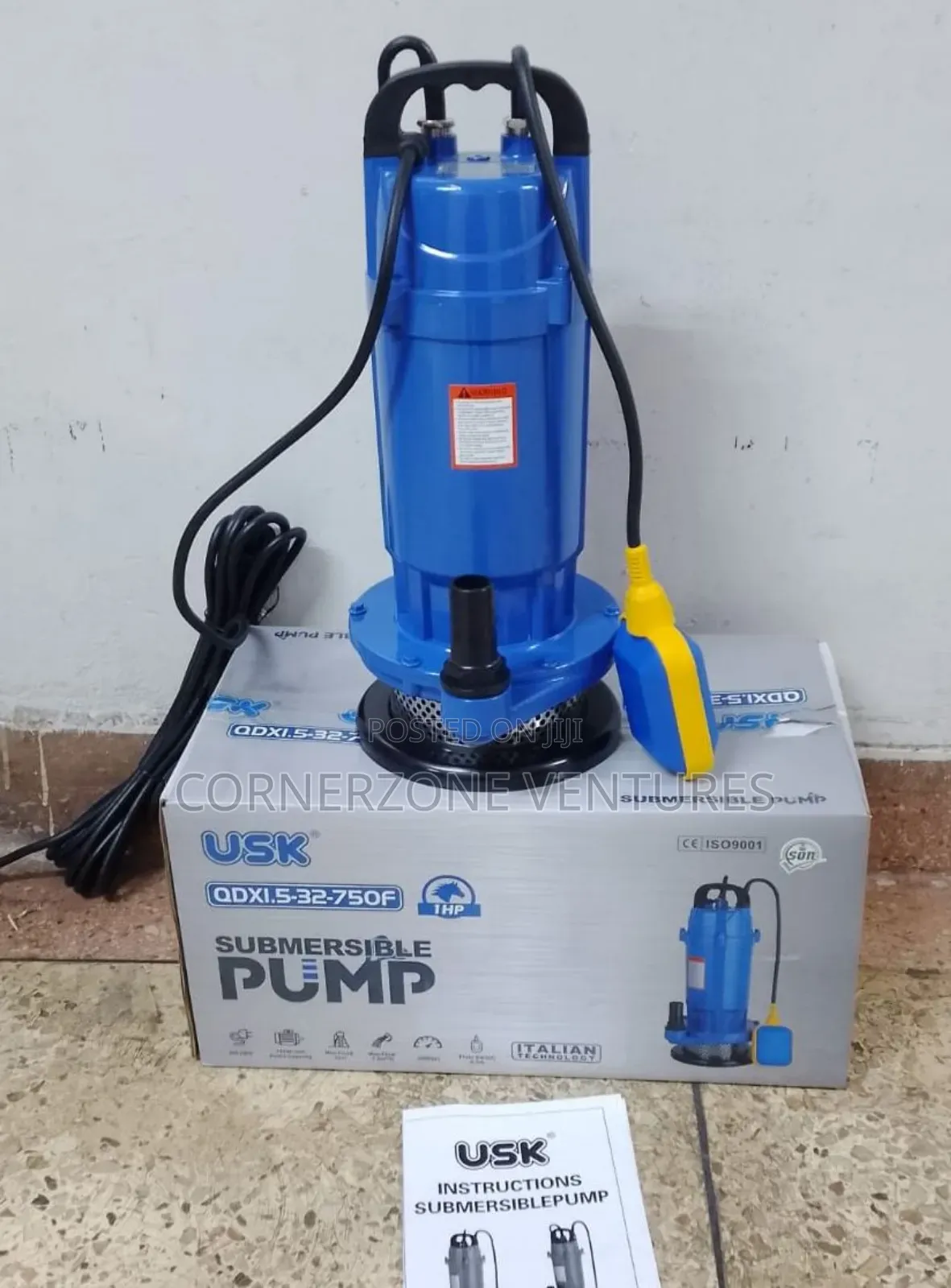 Usk 1hp Shallow Well Pump/ 1hp Submersible Pump