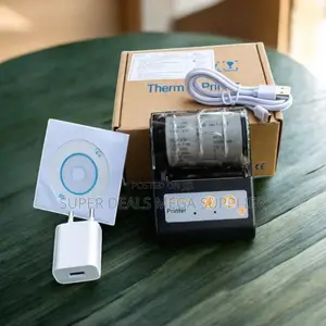 Mini 58mm Bluetooth Thermal Receipt Printer With High Speed Printing