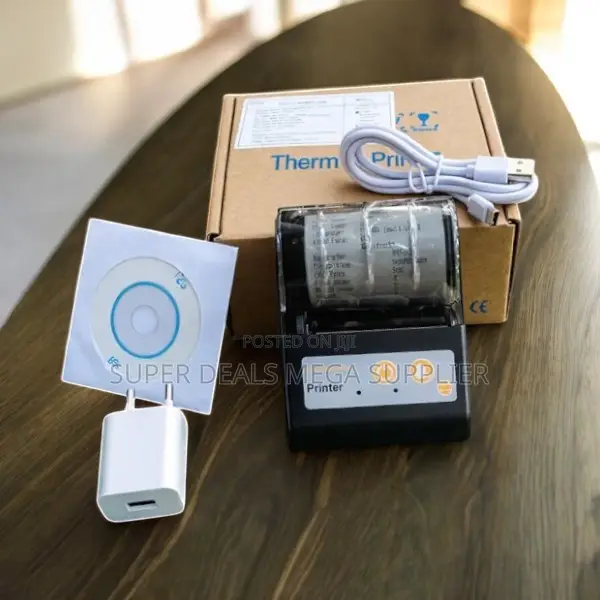 Compact Mini Size 58mm Bluetooth Thermal Receipt Printer for Stores