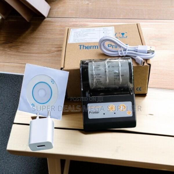 Mini Bluetooth 58mm Thermal Receipt Printer With Fast 150mm/S Printing